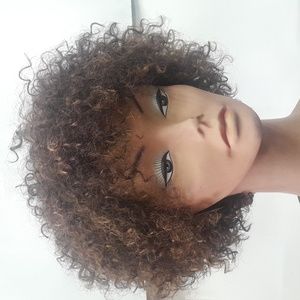 Short curly 100% Human hair